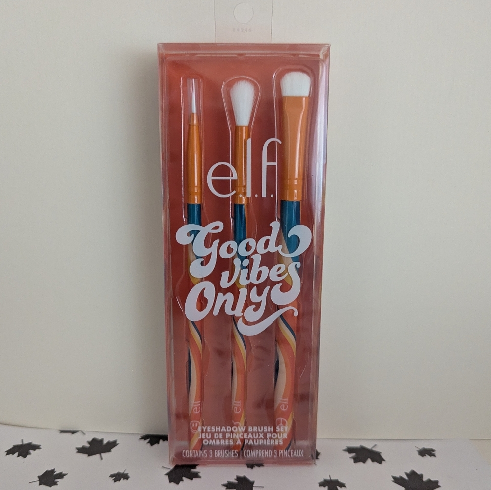 ELF e.l.f. Good Vibes Only Eyeshadow Brush Set